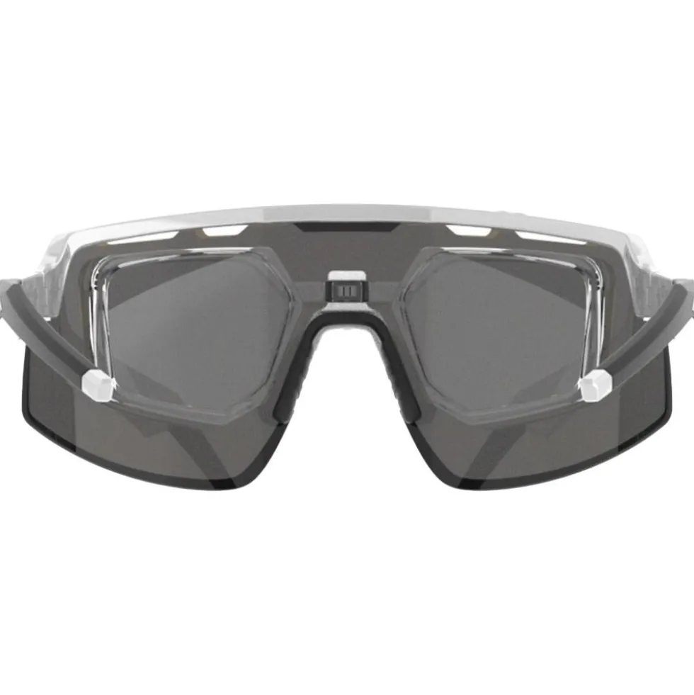 Occhiali da sole AZR Speed Rx Blanche Vernie Noire Multicouche Gold