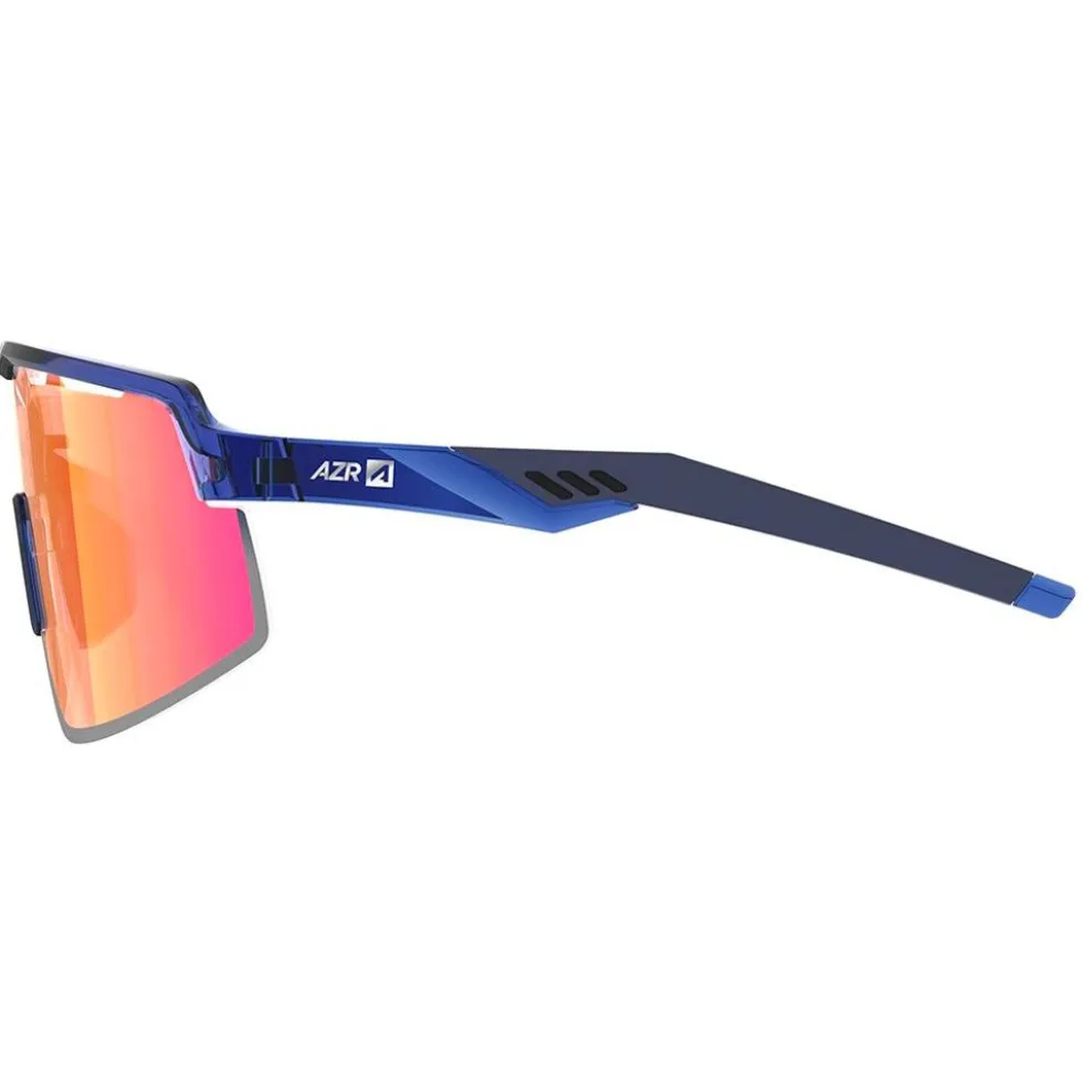 Occhiali da sole AZR Speed Rx Bleue Vernie Photochromique Irisé Rouge