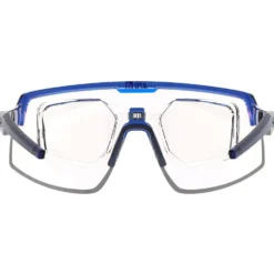 Occhiali da sole AZR Speed Rx Bleue Vernie Photochromique Irisé Rouge