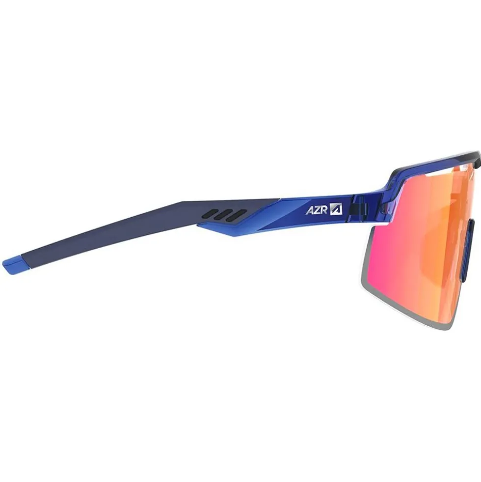 Occhiali da sole AZR Speed Rx Bleue Vernie Photochromique Irisé Rouge