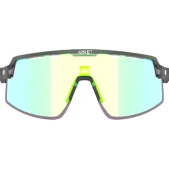 Occhiali da sole AZR Speed Rx Crystale Army Vernie Irisé Vert
