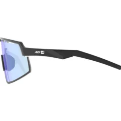 Occhiali da sole AZR Speed Rx Noire Vernie Photochromique Irisé Bleu