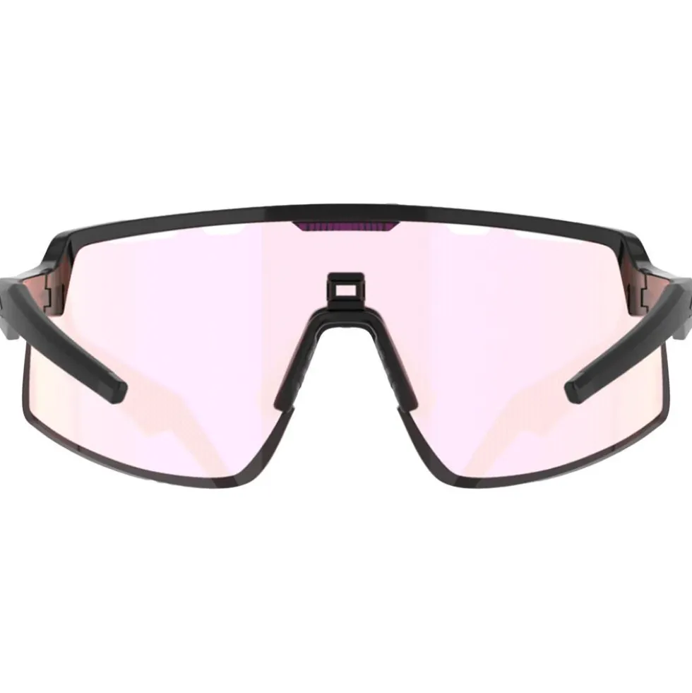 Occhiali da sole AZR Speed Rx Noire Mate Photochromique Irisé Rouge