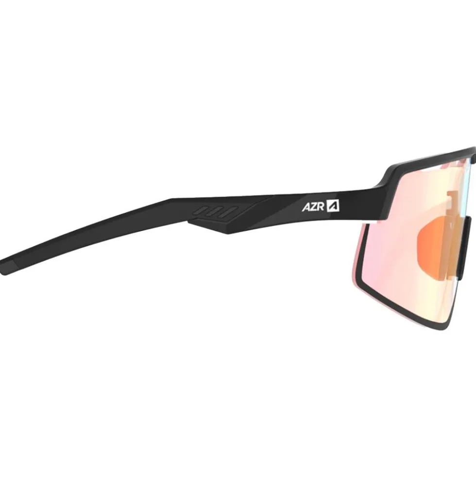 Occhiali da sole AZR Speed Rx Noire Mate Photochromique Irisé Rouge