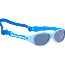 Occhiali da sole AZR Teddy Bleue Vernie Gris Miroir