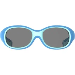 Occhiali da sole AZR Teddy + Bleue Mate Gris Miroir