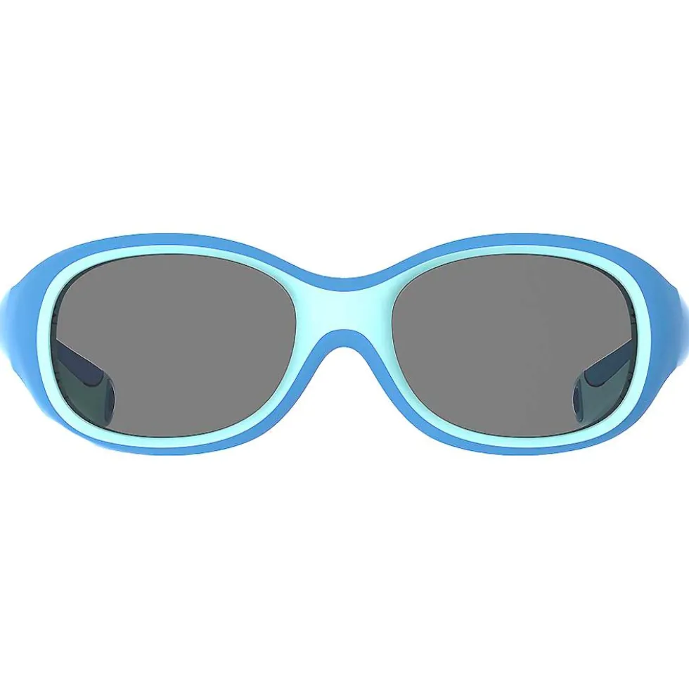 Occhiali da sole AZR Teddy + Bleue Mate Gris Miroir