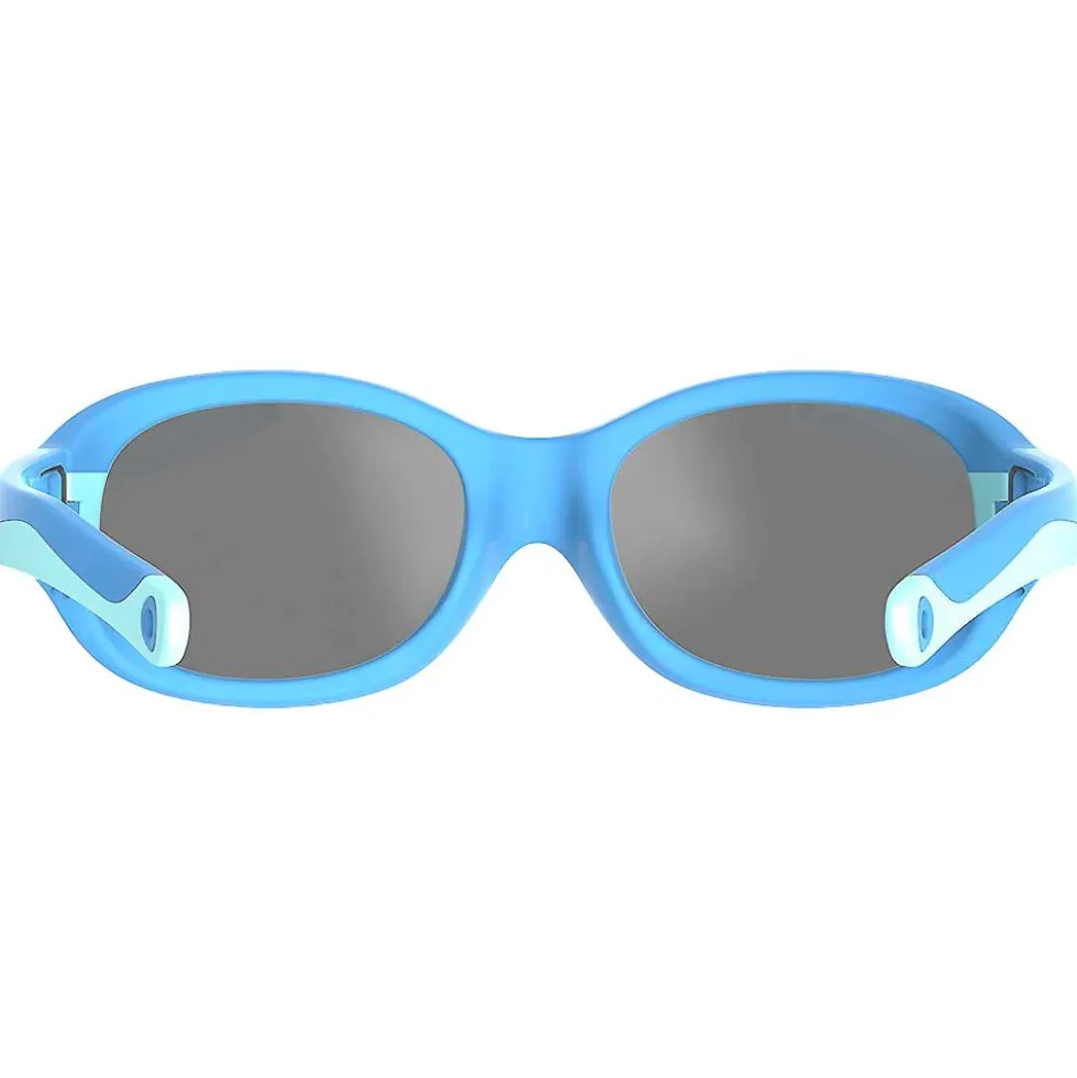 Occhiali da sole AZR Teddy + Bleue Mate Gris Miroir