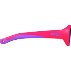 Occhiali da sole AZR Teddy + Mat Rose Violet Gris Silver