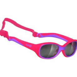 Occhiali da sole AZR Teddy + Mat Rose Violet Gris Silver
