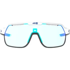 Occhiali da sole AZR Victory Rx Blanche Vernie Photochromique Irisé Bleu