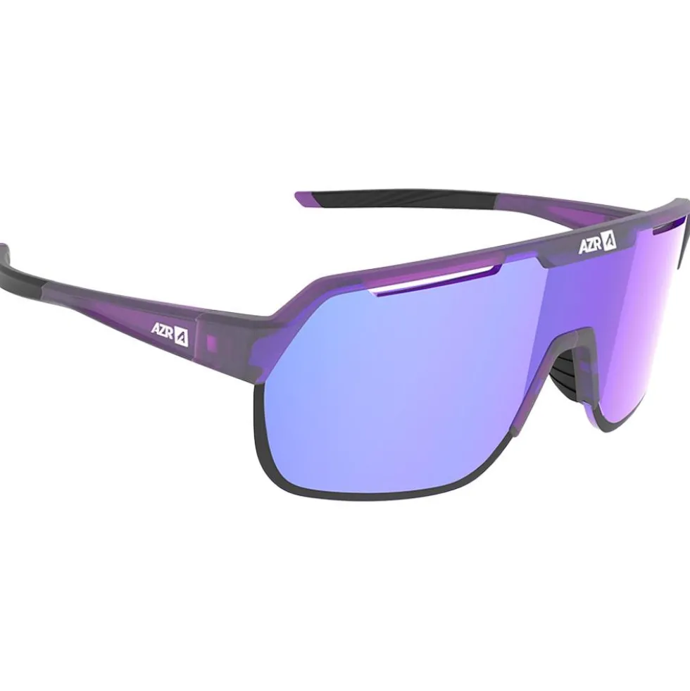 Occhiali da sole AZR Victory Rx Violette Mate Photochromiqu Irisé Violet