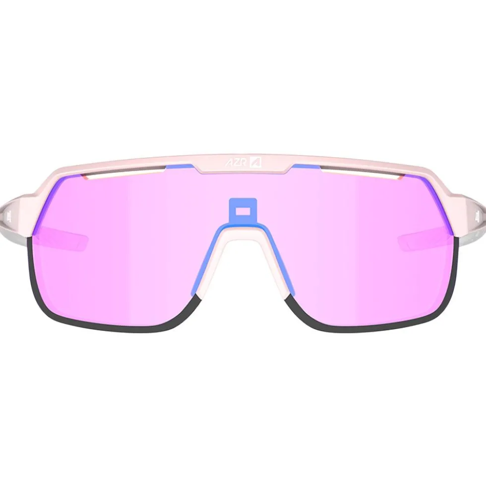 Occhiali da sole AZR Victory Rx Rose Mate Photochromique Irisé Rose