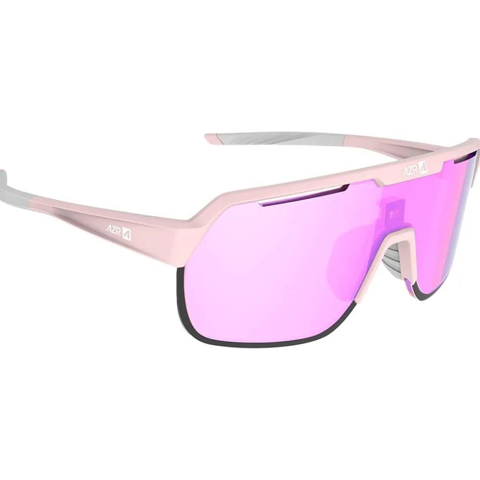 Occhiali da sole AZR Victory Rx Rose Mate Photochromique Irisé Rose