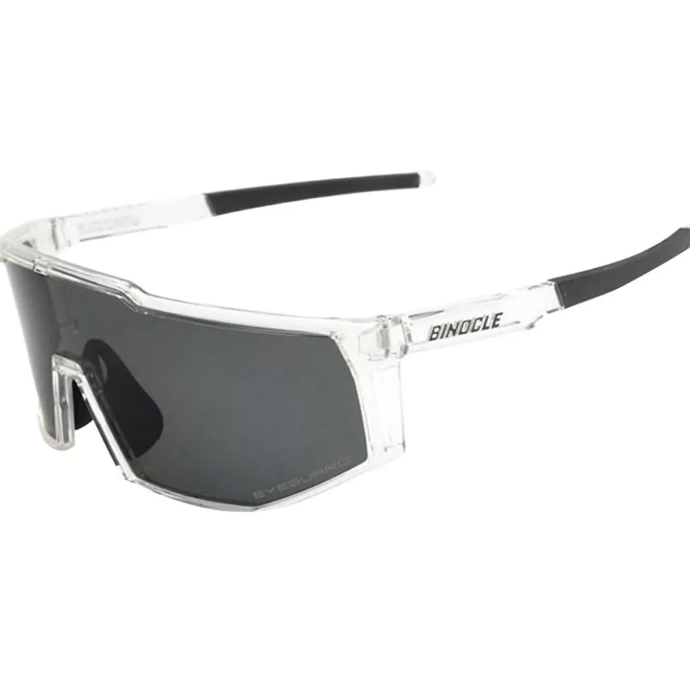 Occhiali da sole Binocle Eyewear Horizon Shiny Translucide Gradient Grey Polarized