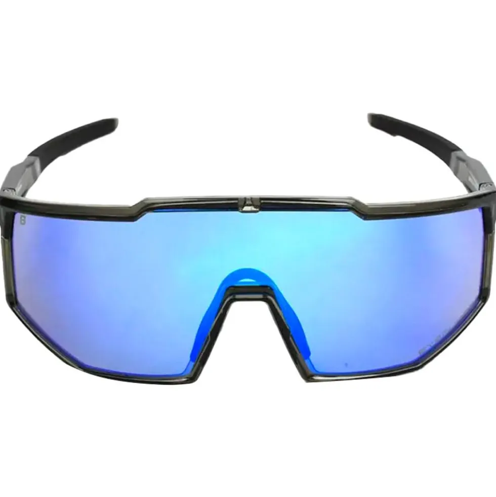 Occhiali da sole Binocle Eyewear Horizon Shiny Grey Blue Mirror Polarized