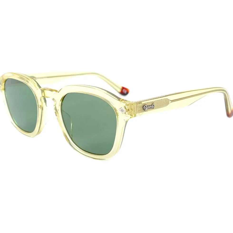 Occhiali da sole Binocle Eyewear James Shiny Champagne Grey Green Polarized