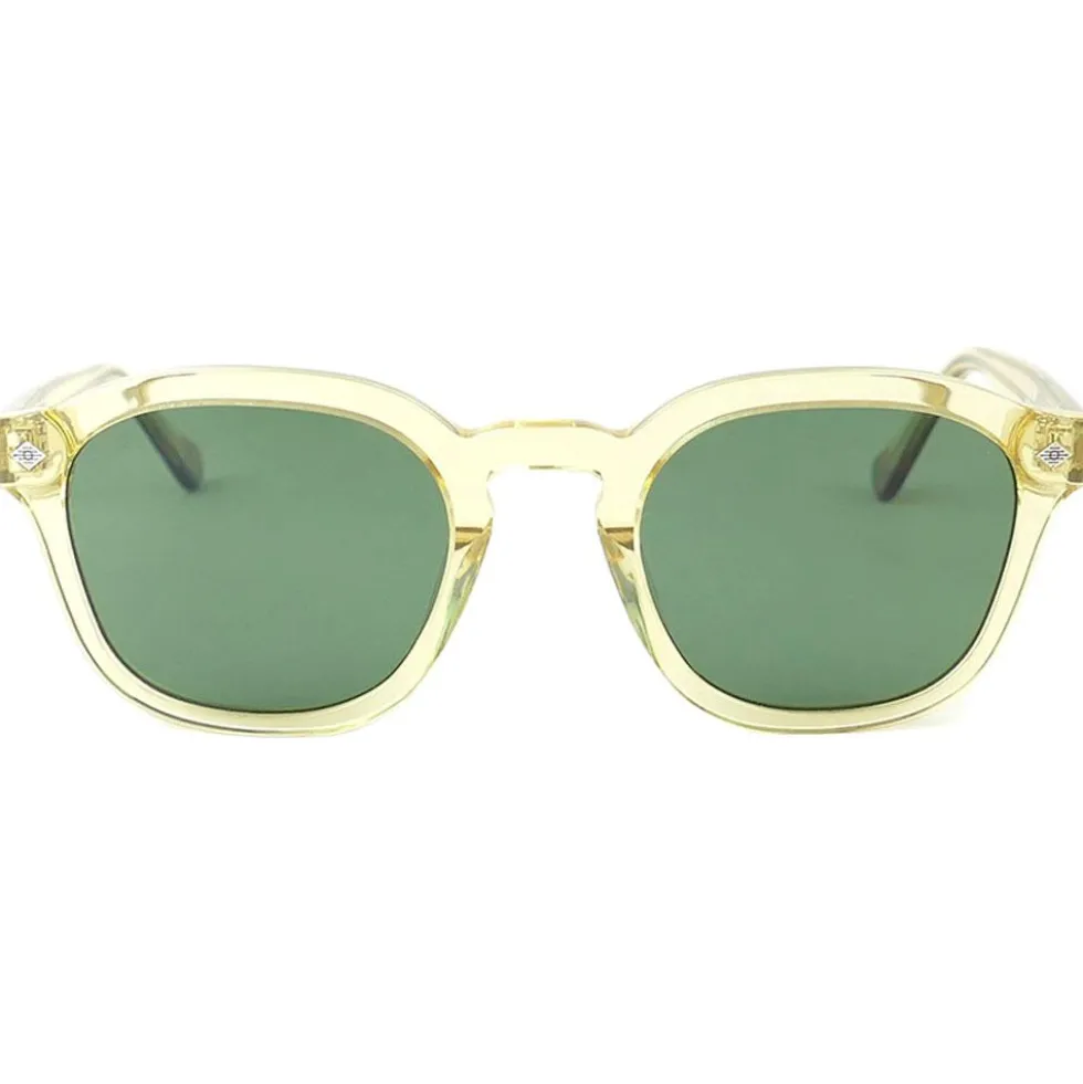 Occhiali da sole Binocle Eyewear James Shiny Champagne Grey Green Polarized