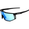 Occhiali da sole Binocle Eyewear Horizon Shiny Black Ice Blue Mirror Polarized