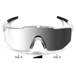 Occhiali da sole Binocle Eyewear Horizon Shiny Translucide Translucide Grey Photo