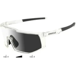 Occhiali da sole Binocle Eyewear Horizon Shiny Translucide Translucide Grey Photo