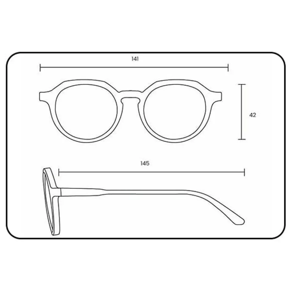 Occhiali da sole Binocle Eyewear Melbourne Shiny Grey Grey Polarized