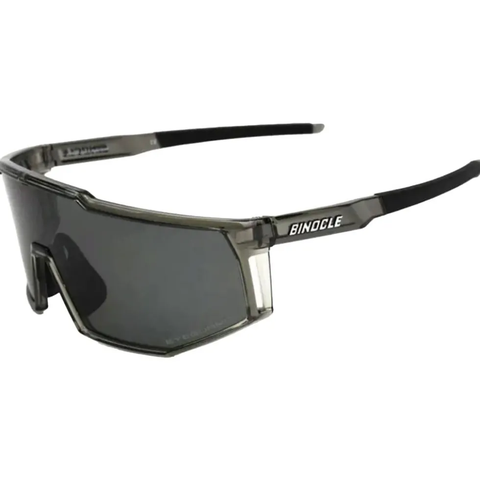 Occhiali da sole Binocle Eyewear Horizon Shiny Grey Gradient Grey Polarized