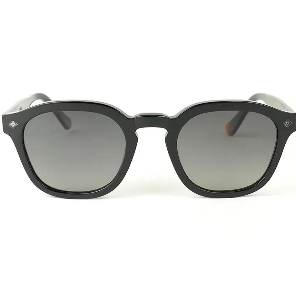 Occhiali da sole Binocle Eyewear James Black Grey Polarized