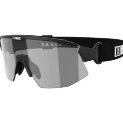 Occhiali da sole Bliz Breeze Matt Black Brown Silver Mirror Polarized + Orange