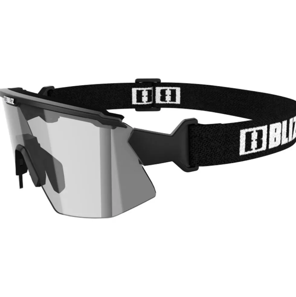Occhiali da sole Bliz Breeze Matt Black Brown Silver Mirror Polarized + Orange