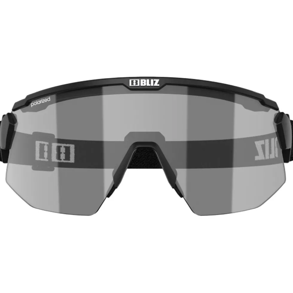 Occhiali da sole Bliz Breeze Matt Black Brown Silver Mirror Polarized + Orange