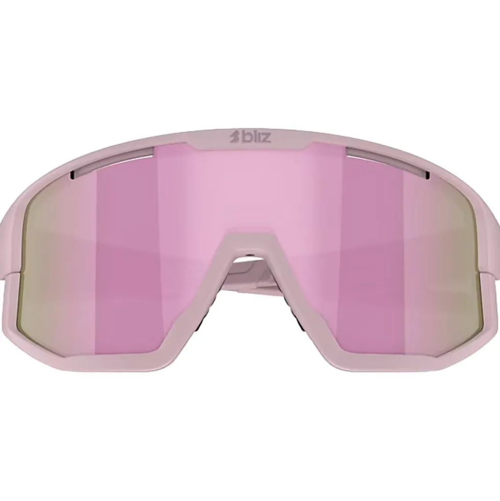 Occhiali da sole Bliz Fusion Matt Pink Brown Pink Mirror