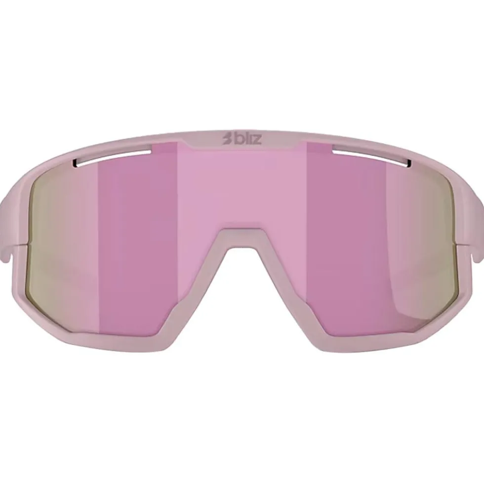 Occhiali da sole Bliz Fusion Matt Pink Brown Pink Mirror
