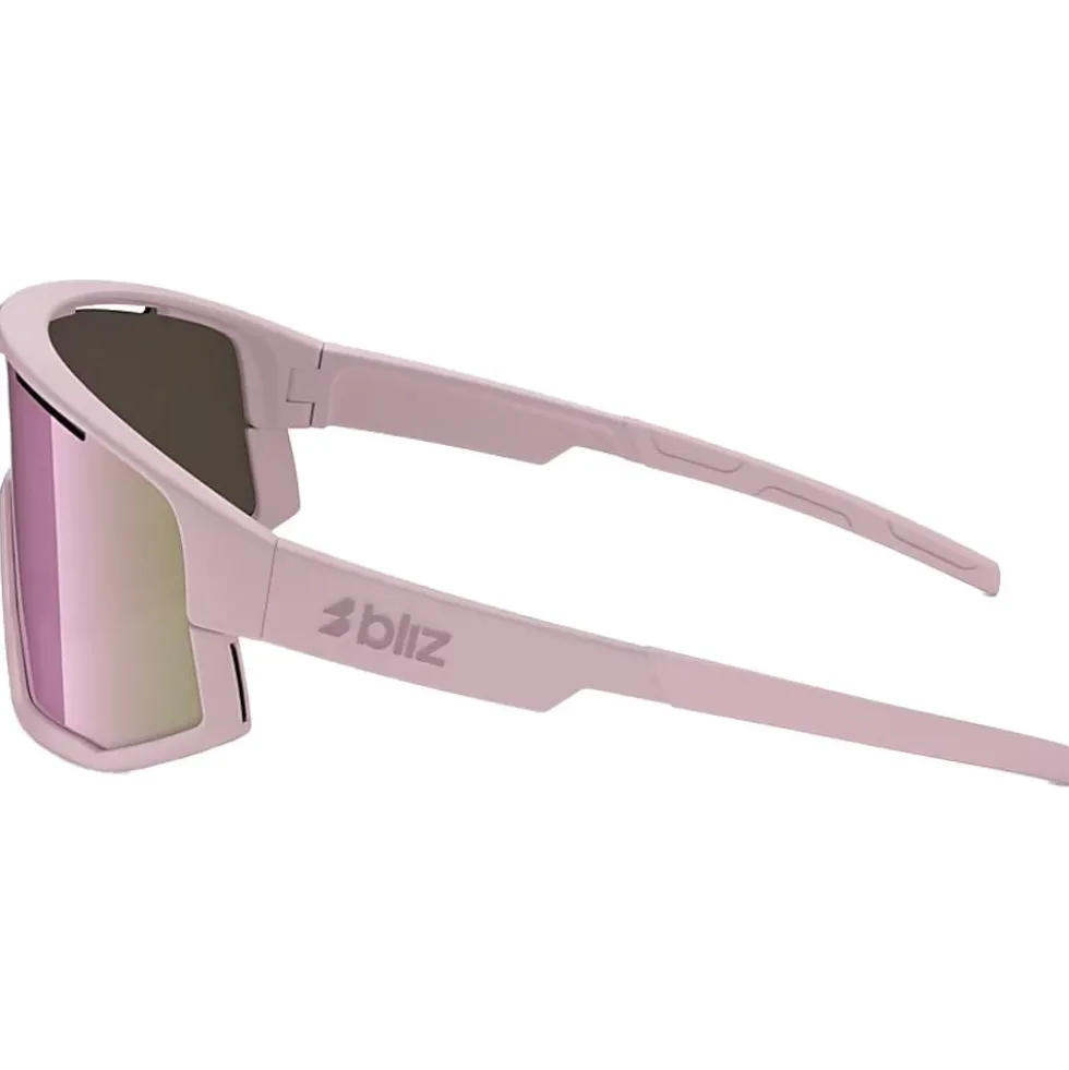 Occhiali da sole Bliz Fusion Matt Pink Brown Pink Mirror