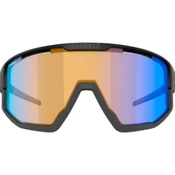 Occhiali da sole Bliz Fusion Old Matt Black Shiny Black Nano Optics Photochromic Brown Blue Multi