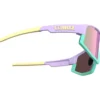 Occhiali da sole Bliz Fusion Old Matte Pastel Purple Brown Pink Mirror