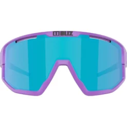 Occhiali da sole Bliz Fusion Small Matte Purple Brown Blue Mirror