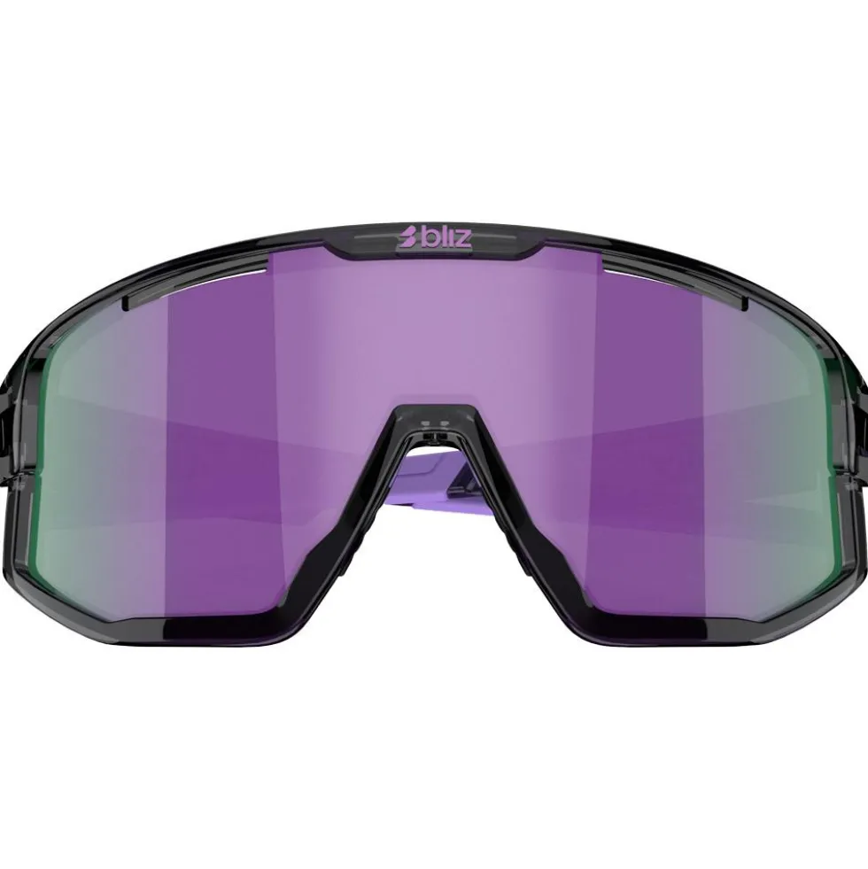 Occhiali da sole Bliz Fusion Small Crystal Black Grey Purple Multi
