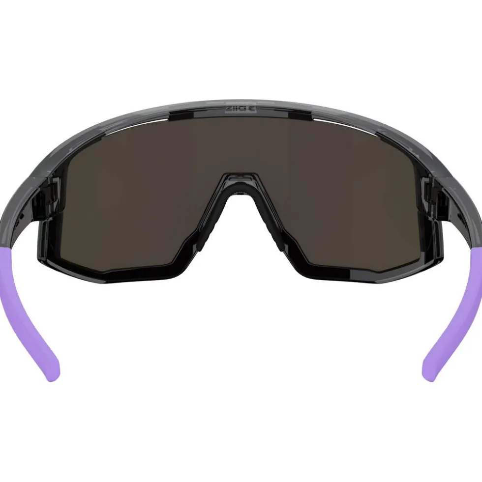 Occhiali da sole Bliz Fusion Small Crystal Black Grey Purple Multi