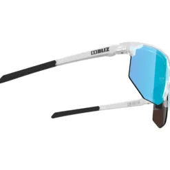 Occhiali da sole Bliz Hero Transparent White Smoke Ice Blue Mirror