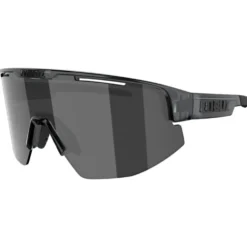 Occhiali da sole Bliz Matrix Old Transparent Black Smoke Silver Mirror