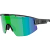 Occhiali da sole Bliz Matrix Old Transparent Black Brown Green Mirror