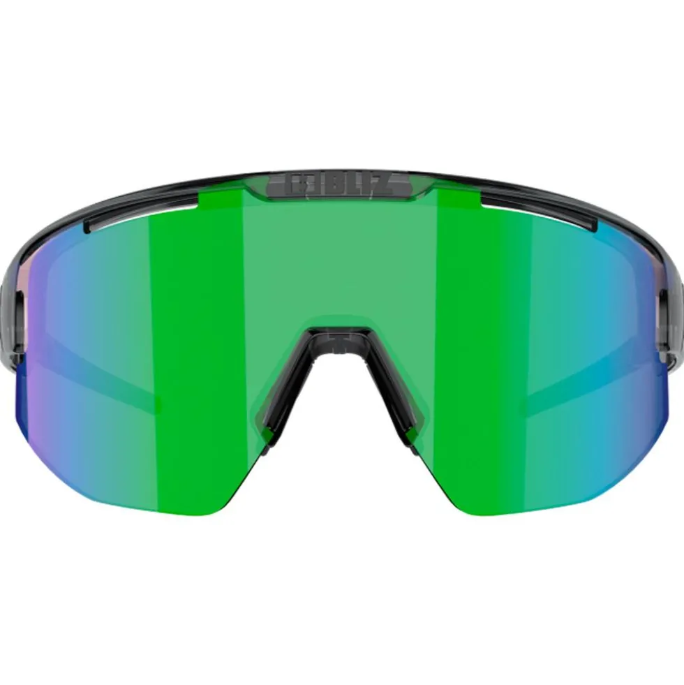 Occhiali da sole Bliz Matrix Old Transparent Black Brown Green Mirror