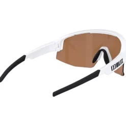 Occhiali da sole Bliz Matrix Small Matte White Nano Optics Nordic Light Coral Orange Blue Multi