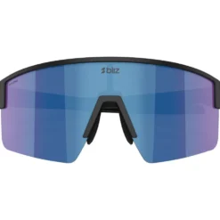 Occhiali da sole Bliz P004 Matte Black Smoke Blue Multi