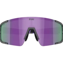 Occhiali da sole Bliz P003 Small Crystal Black Grey Grey Purple Multi