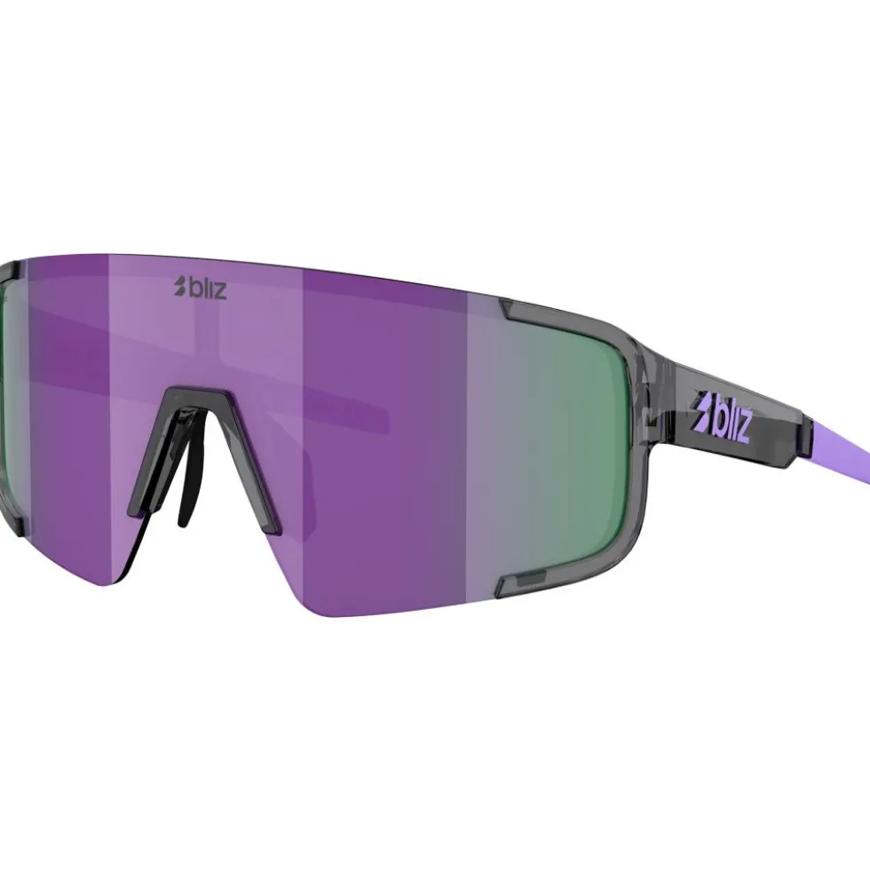 Occhiali da sole Bliz P003 Small Crystal Black Grey Grey Purple Multi