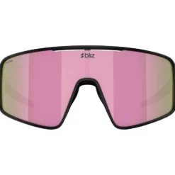Occhiali da sole Bliz P001S Matte Black Brown Pink