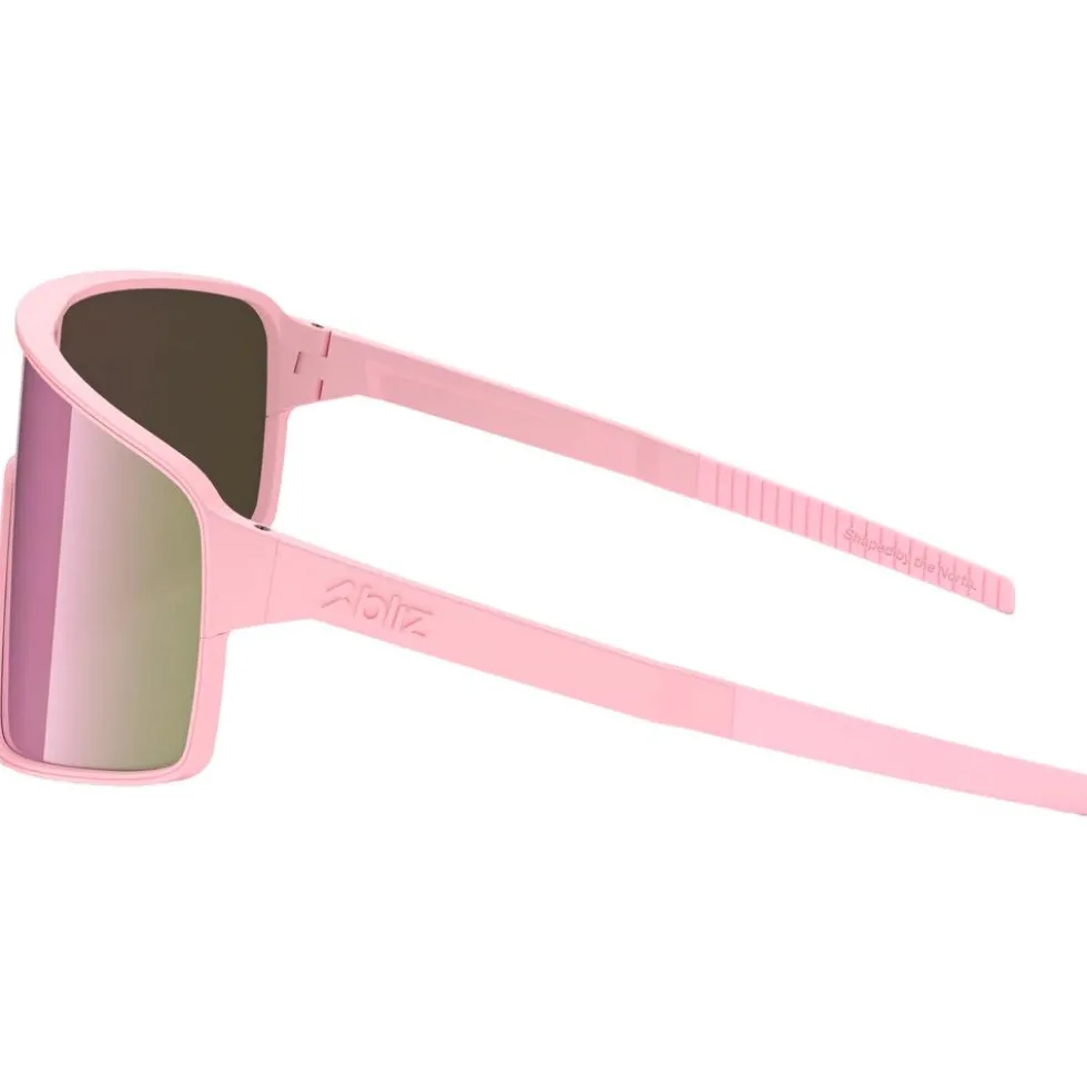 Occhiali da sole Bliz P001S Matte Powder Pink Brown Rose