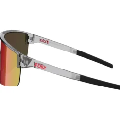 Occhiali da sole Bliz P004 Transparent Dark Grey Brown Red Multi